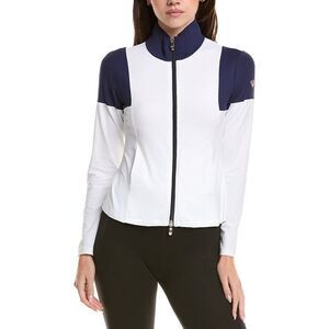 Post Card Womens  Zip Sweater Top